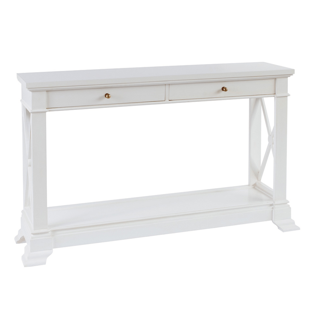 Xavier Furniture Console Hall Table Oslo 2 drawer Hall Table