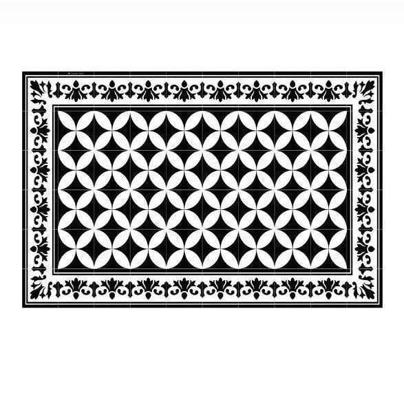 Beija Flor PLACEMAT Placemat Sofi Black & White