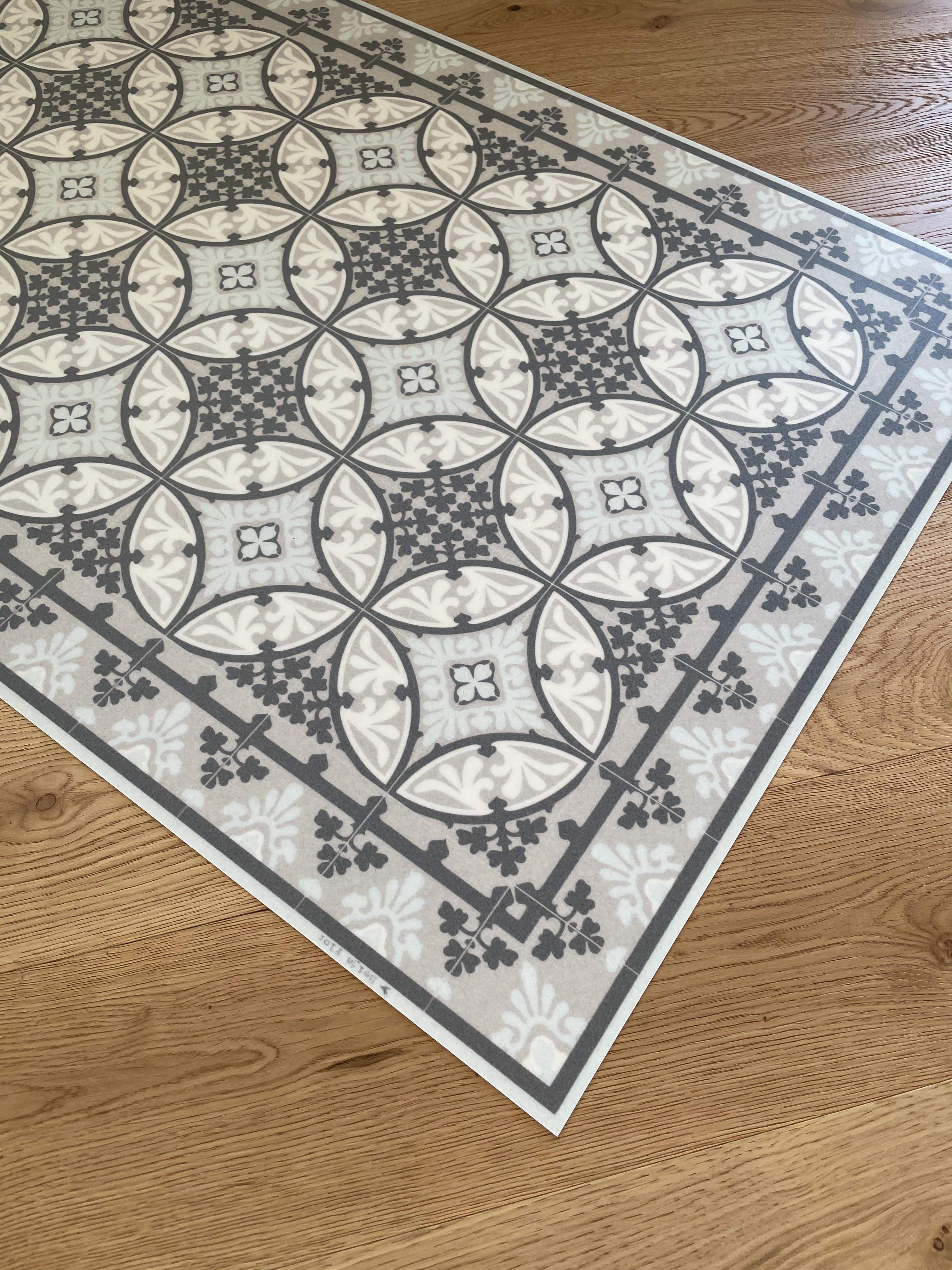 Beija Flor Rug Beija Flor Barcelona Blue Floor Mat