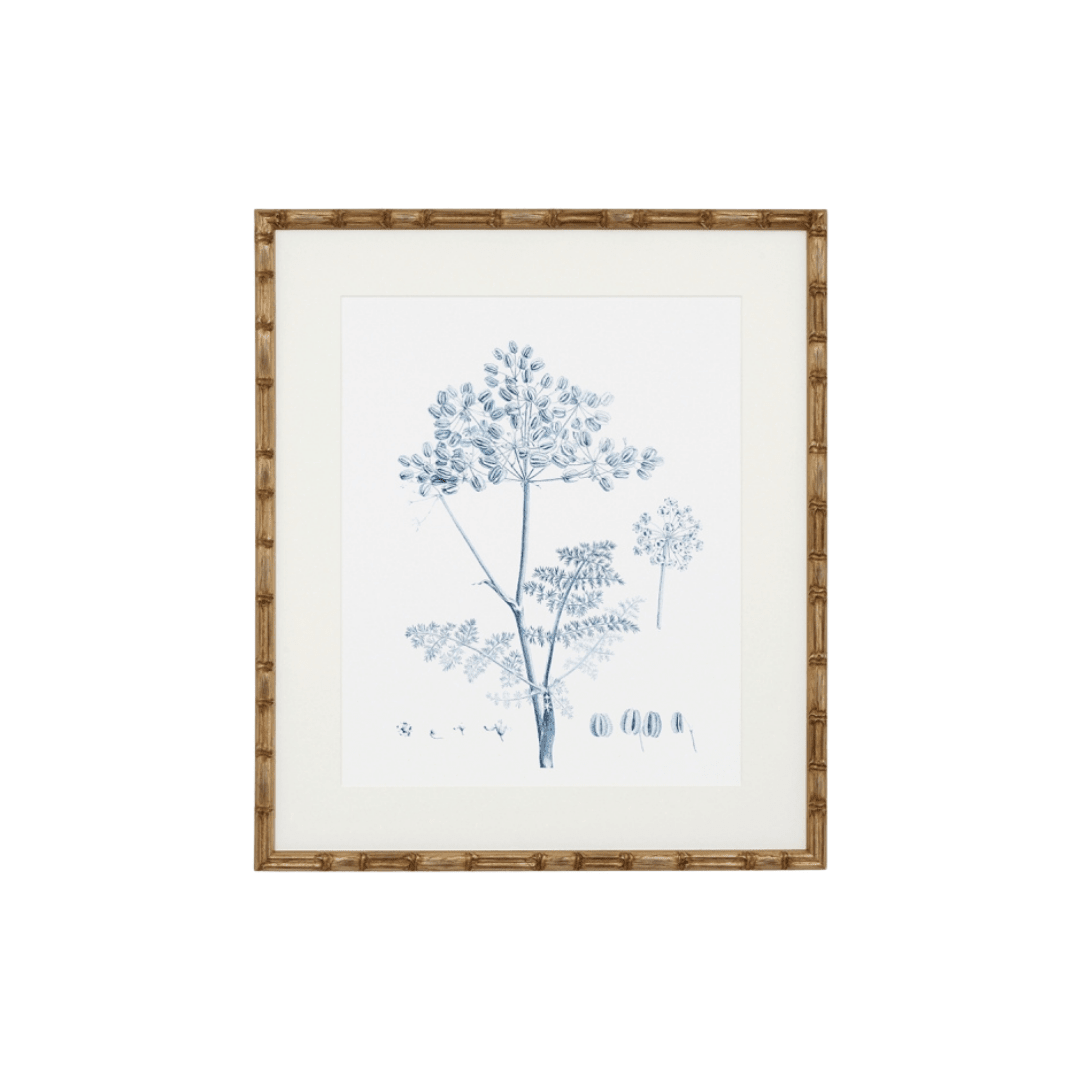 Blue Botanical Print VI - Gaudion Furniture