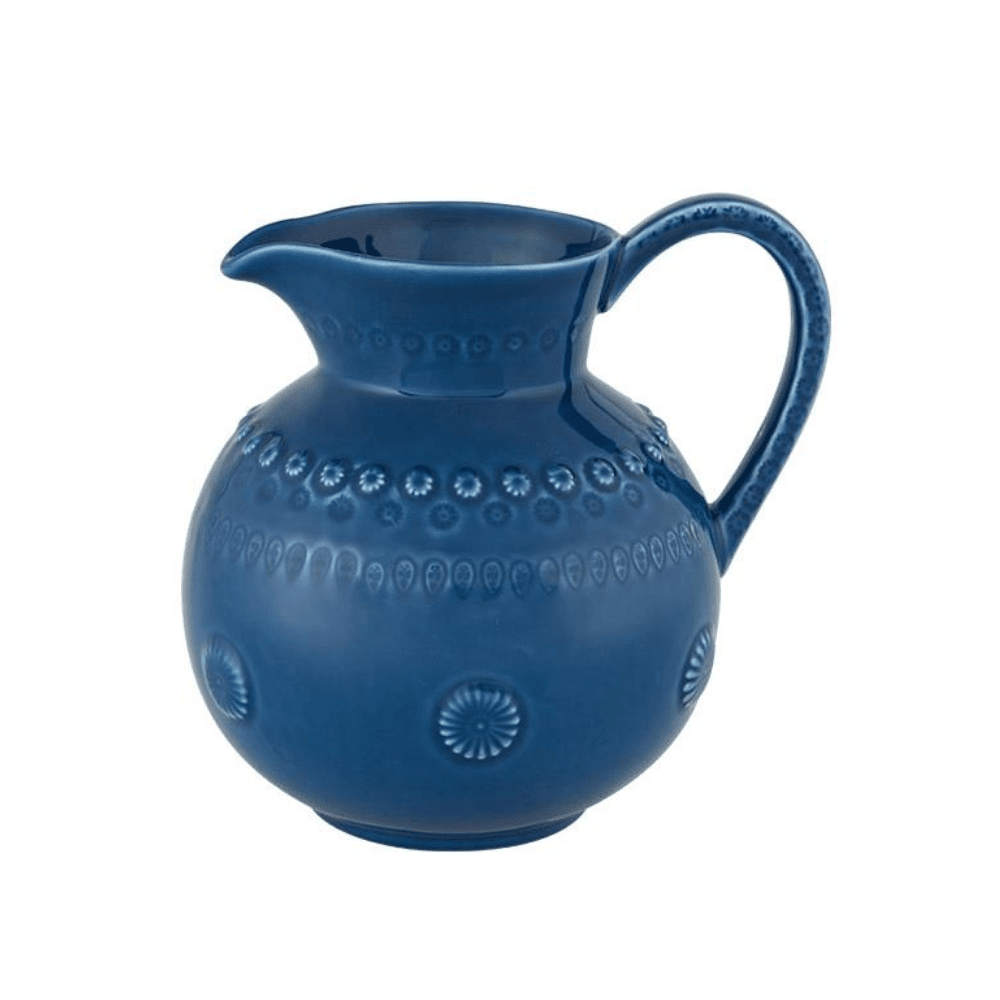 Bordallo Pinheiro Azul Blue Jug - Gaudion Furniture
