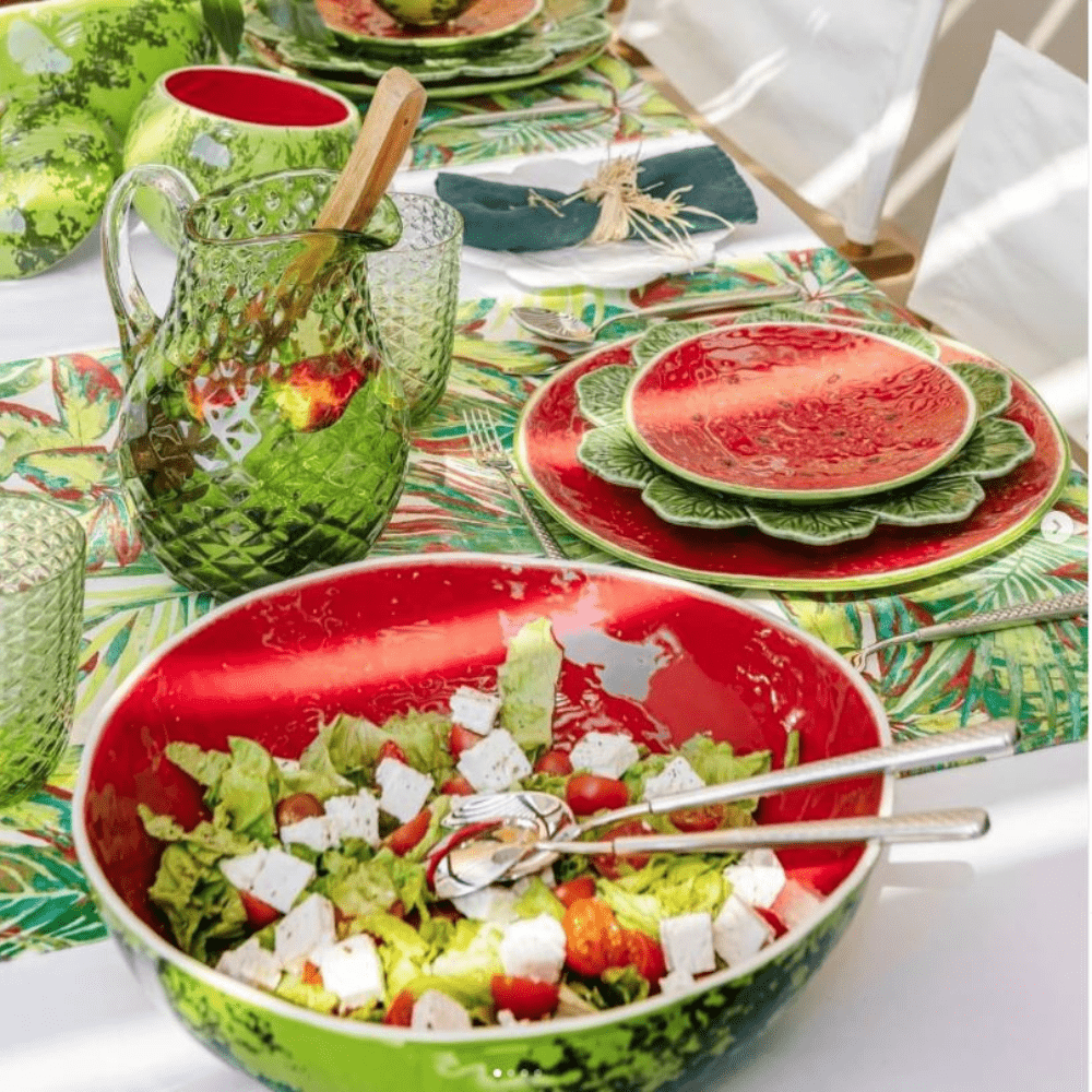 Bordallo Pinheiro BOWL A Bordallo Pinheiro Watermelon Salad Bowl