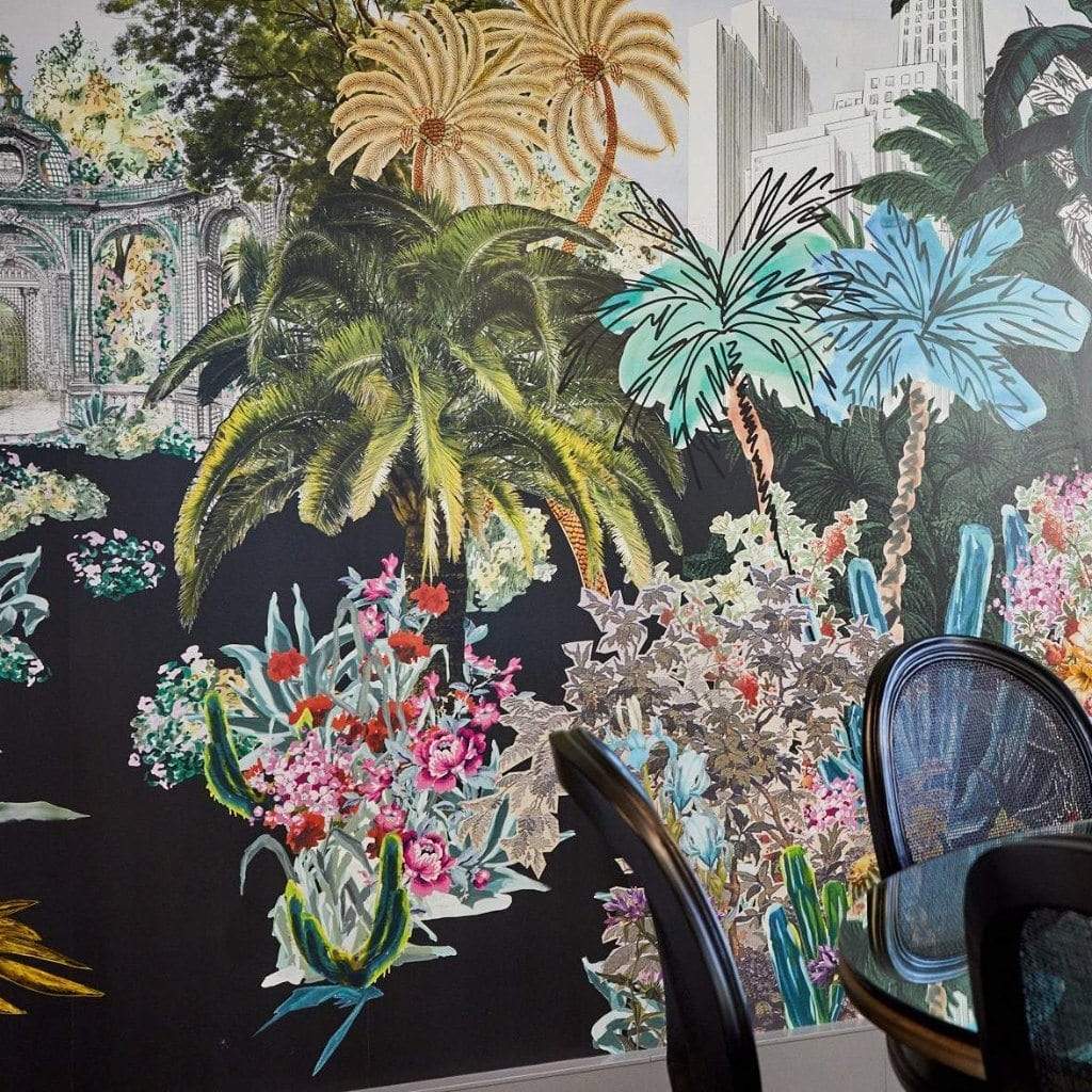 Christian Lacroix Bagatelle Reglisse Wallpaper - Gaudion Furniture