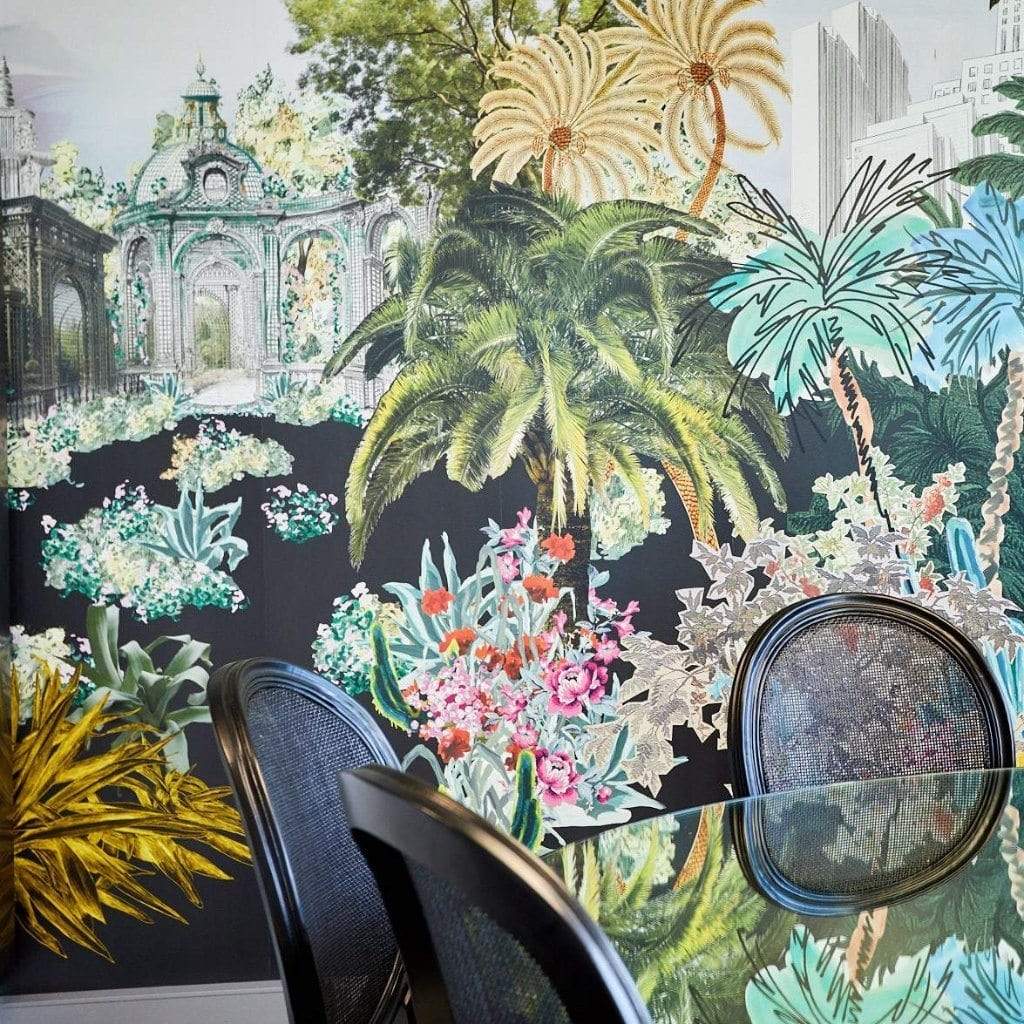 Christian Lacroix Bagatelle Reglisse Wallpaper - Gaudion Furniture