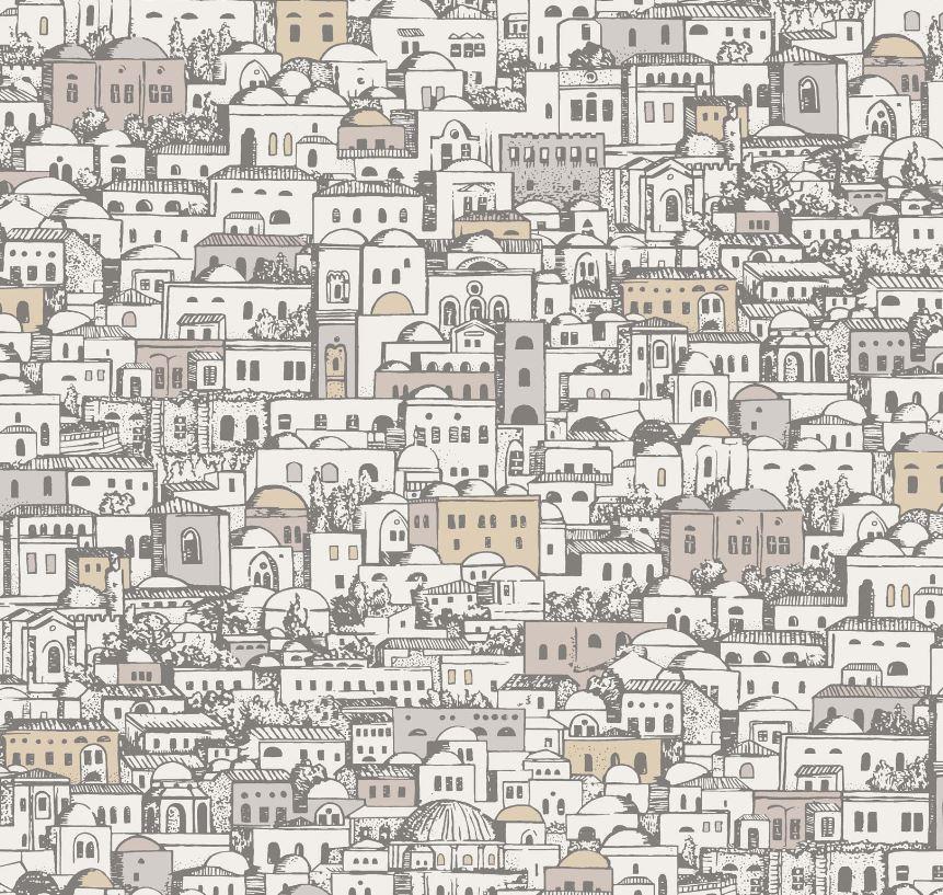 Mediterranea Wallpaper Roll Cole and Son Fornasetti Mediterranea Wallpaper 2 colours