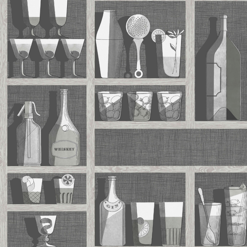 Cole and Son Wallpaper Cocktails Wallpaper Cole and Son Fornasetti Cocktails Wallpaper 3 Colours
