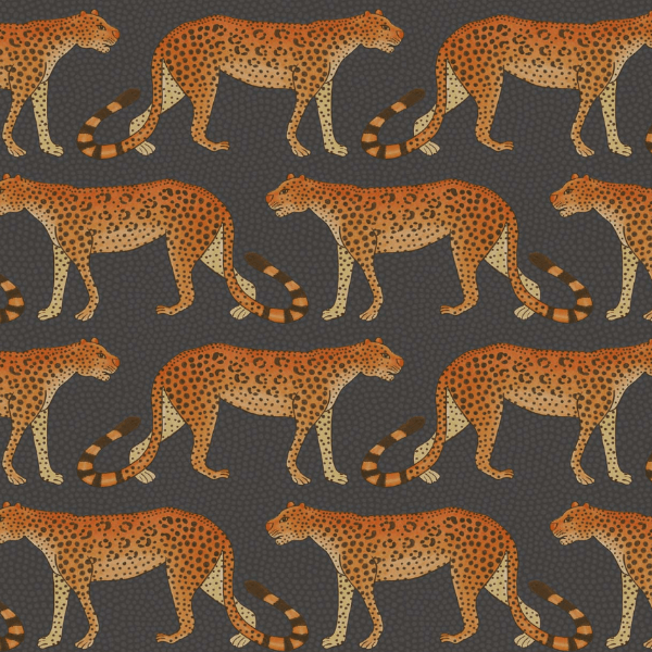 Leopard Walk Wallpaper 109/2008 Cole and Son Ardmore Leopard Wallpaper 5 Colours