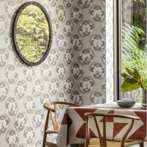 Cole & Son Ardmore Cameos Wallpaper 4 Colours - Gaudion Furniture