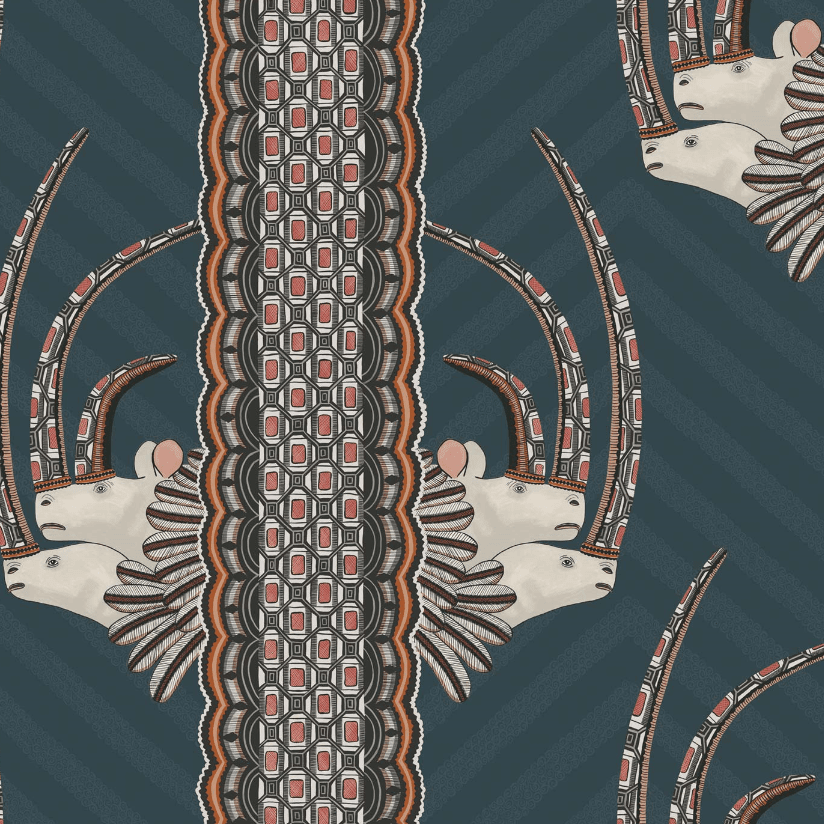 Cole & Son Ardmore Jabu Wallpaper 5 Colours - Gaudion Furniture
