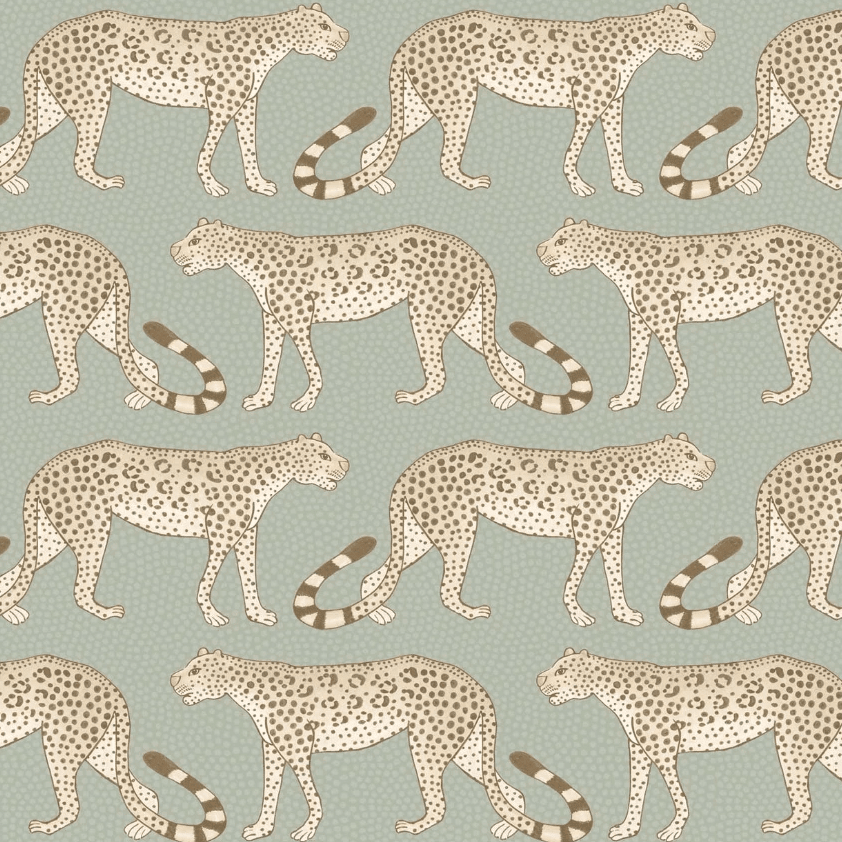 Cole & Son Ardmore Leopard Wallpaper 5 Colours - Gaudion Furniture