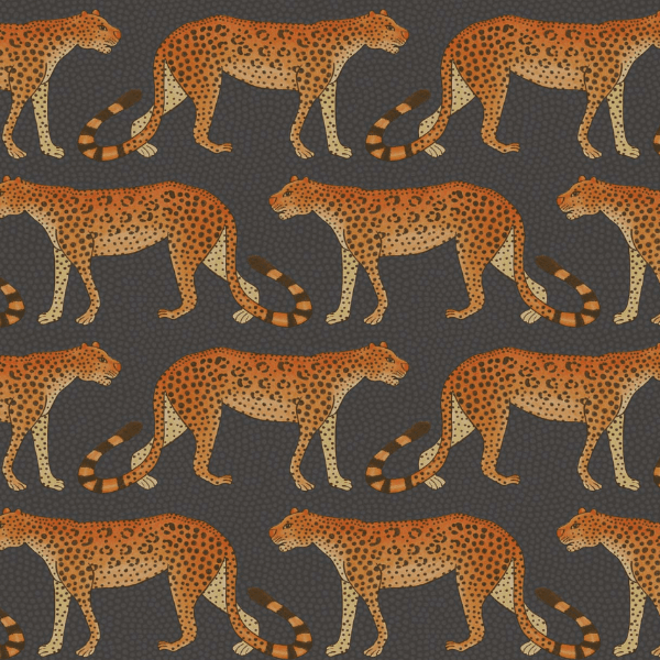 Cole & Son Ardmore Leopard Wallpaper 5 Colours - Gaudion Furniture
