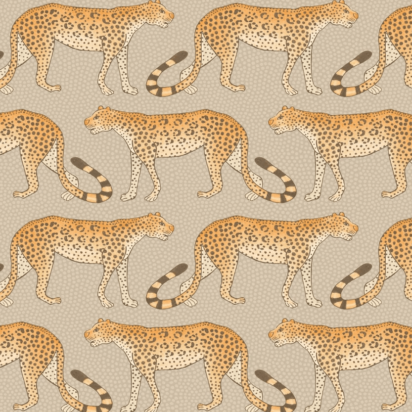 Cole & Son Ardmore Leopard Wallpaper 5 Colours - Gaudion Furniture