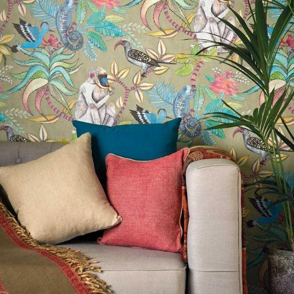 Cole & Son Ardmore Savuti Wallpaper 6 Colours - Gaudion Furniture