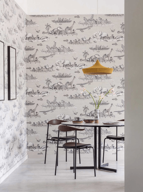 Cole & Son Ardmore Zambezi Wallpaper 2 Colours - Gaudion Furniture