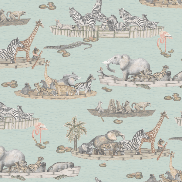 Cole & Son Ardmore Zambezi Wallpaper 2 Colours - Gaudion Furniture
