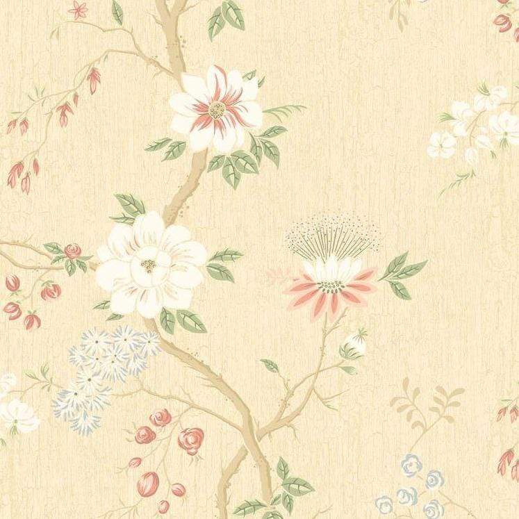Cole & Son Botanical Botanica Camellia Wallpaper 5 Colours - Gaudion Furniture