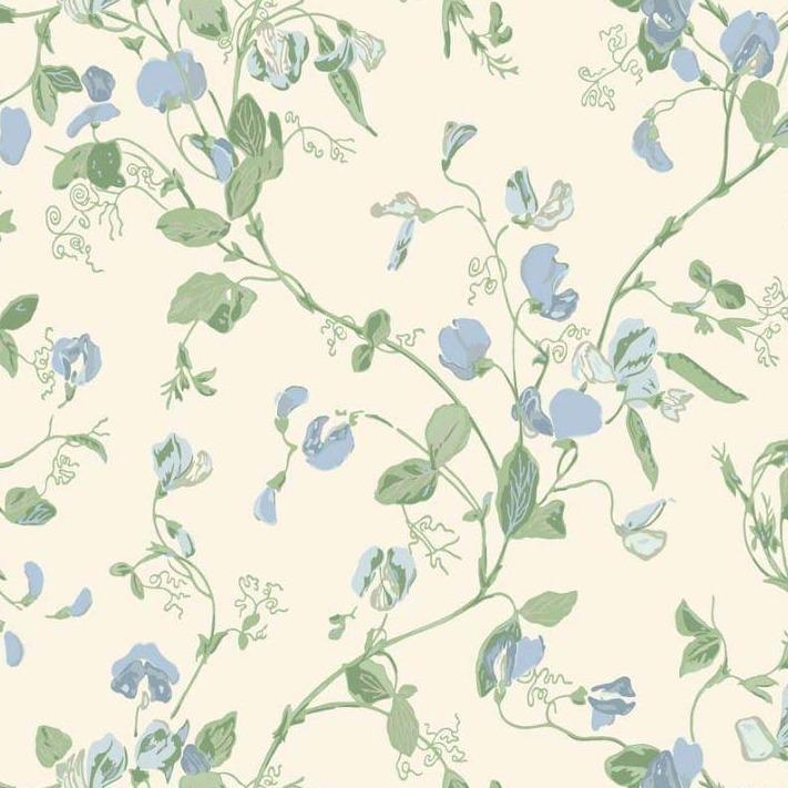 Cole & Son Botanical Botanica Sweet Pea Wallpaper 6 Colours - Gaudion Furniture