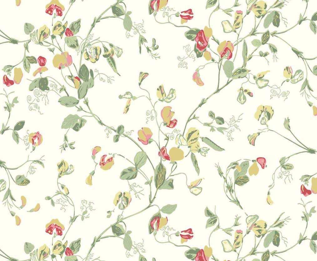 Cole & Son Botanical Botanica Sweet Pea Wallpaper 6 Colours - Gaudion Furniture