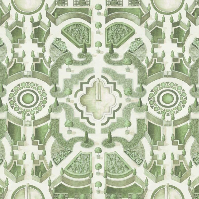 Cole & Son Botanical Botanica Topiary Wallpaper 3 colours - Gaudion Furniture