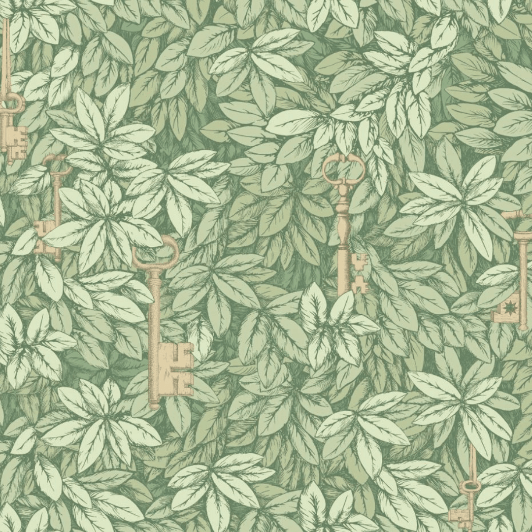 Cole & Son Fornasetti Chiavi Segrete Wallpaper 6 Colours - Gaudion Furniture