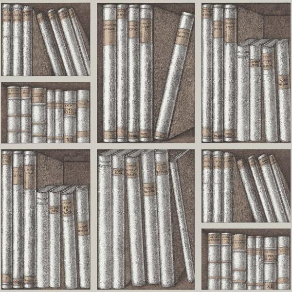 Cole & Son Fornasetti Ex Libris Wallpaper 3 Colours - Gaudion Furniture