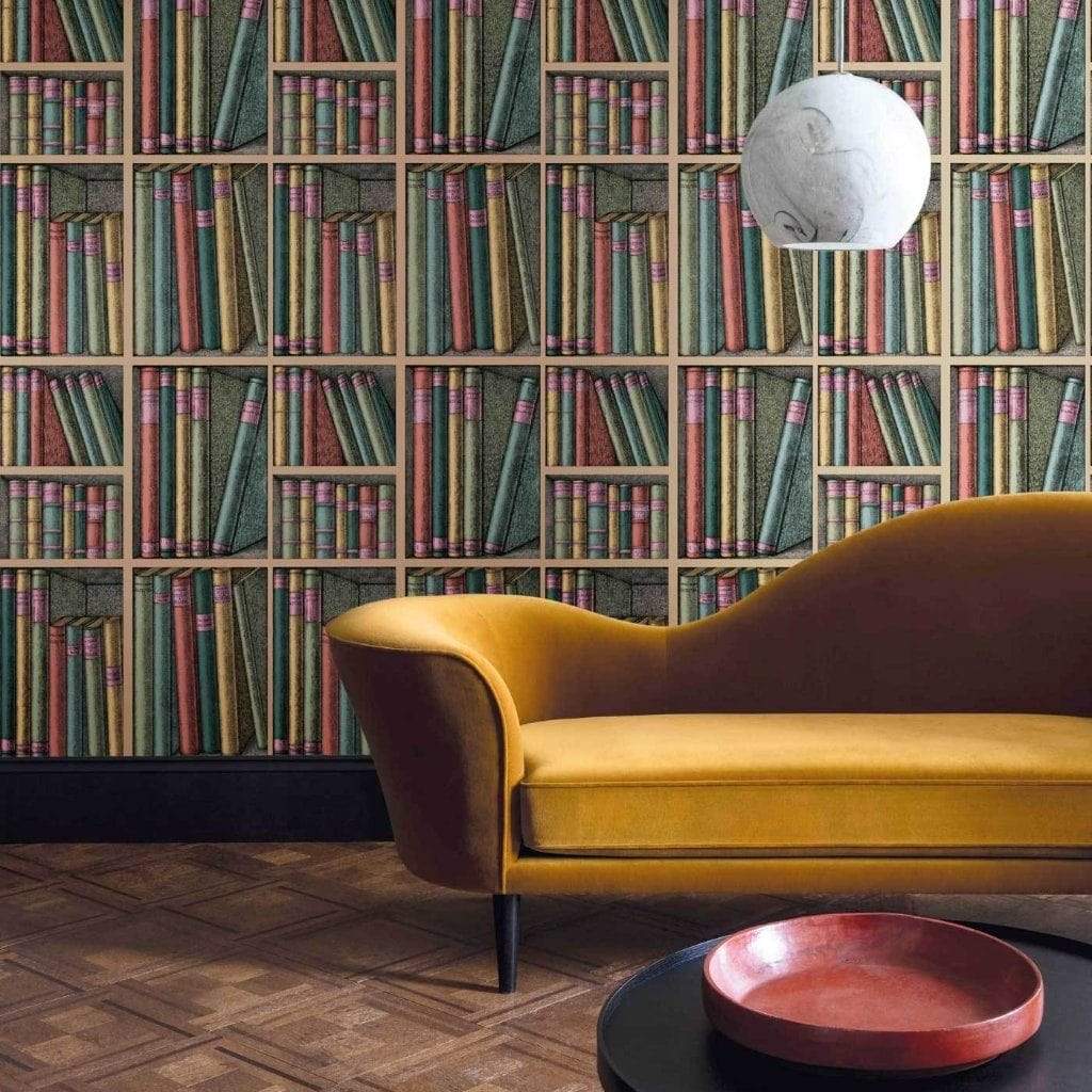 Cole & Son Fornasetti Ex Libris Wallpaper - Gaudion Furniture