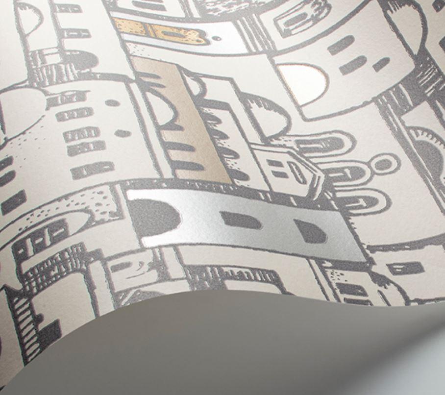 Cole & Son Fornasetti Mediterranea Wallpaper 3 Colours - Gaudion Furniture