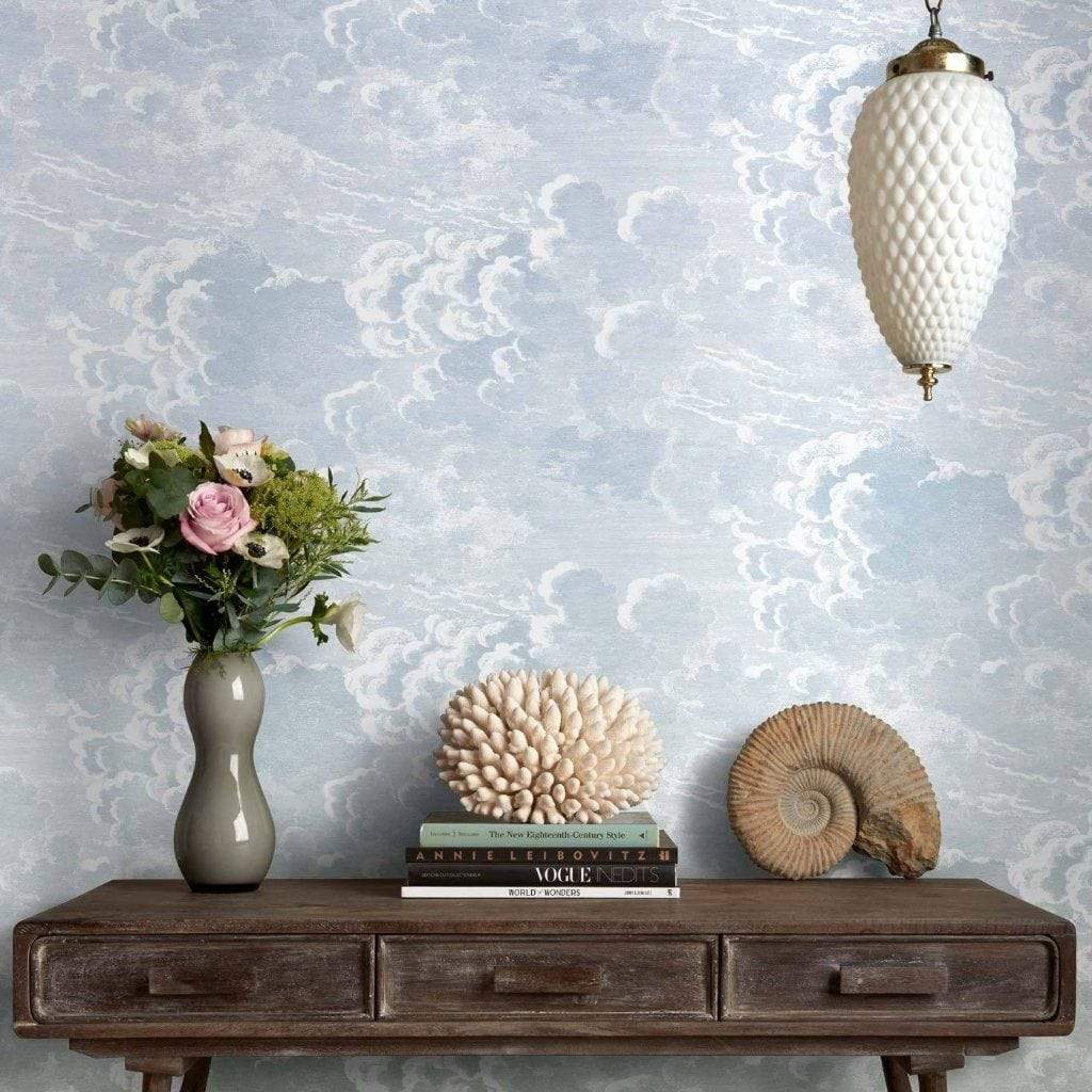 Cole & Son Fornasetti Nuvole al Tramonto Wallpaper 2 Colours - Gaudion Furniture