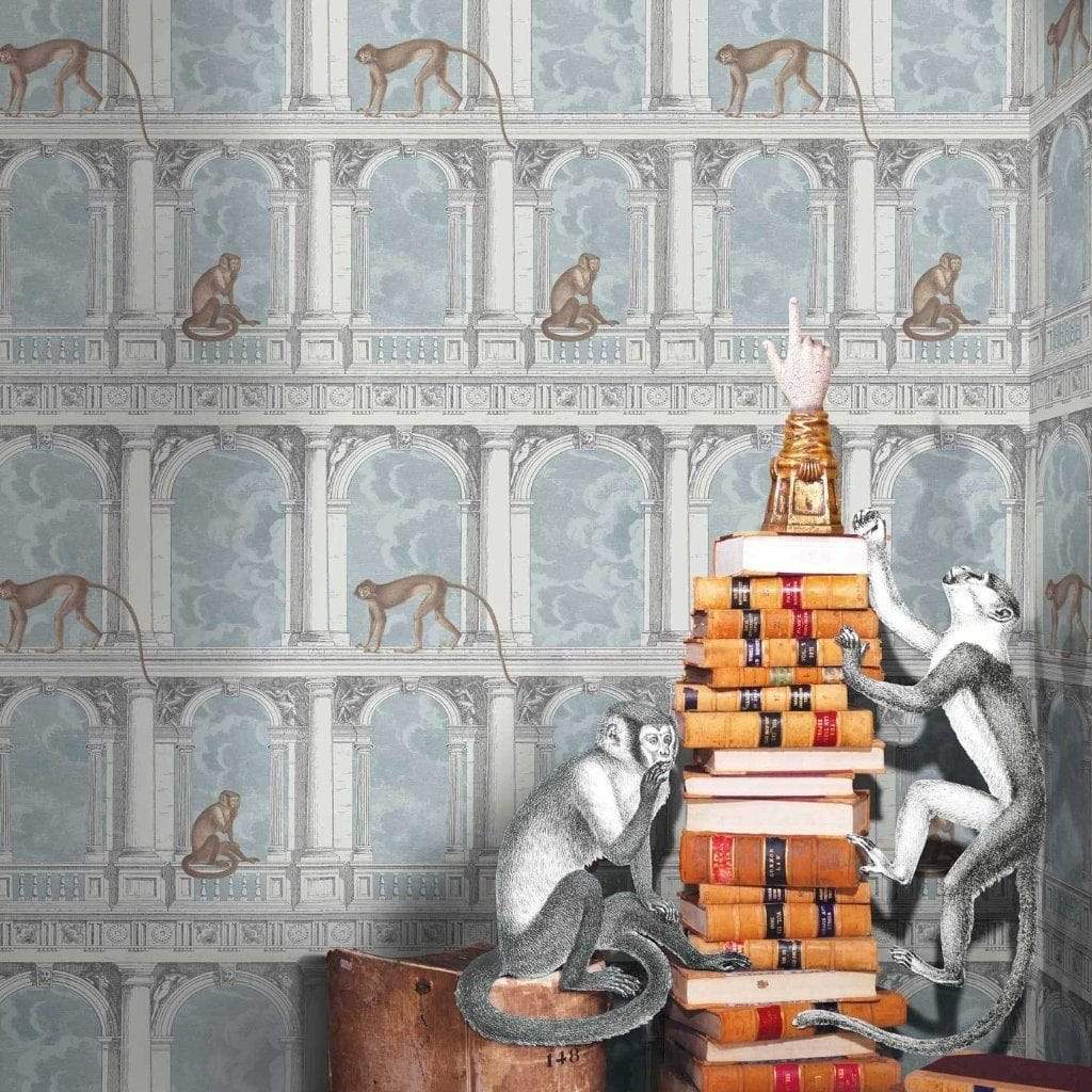 Cole & Son Fornasetti Procuratie Con Vista Wallpaper 2 Colours - Gaudion Furniture