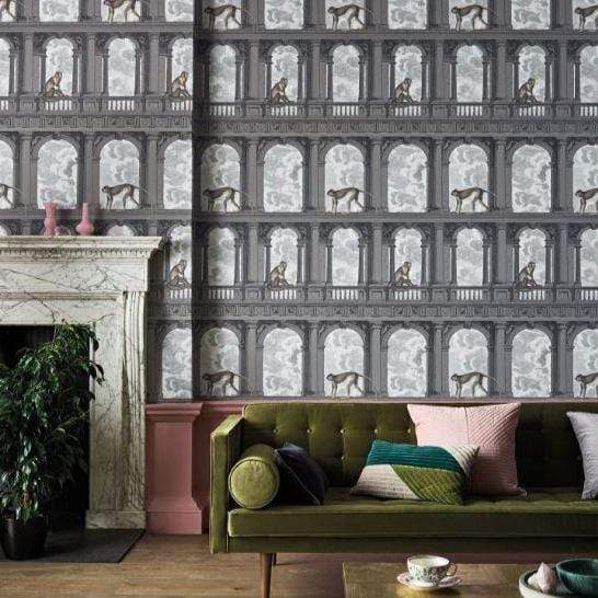 Cole & Son Fornasetti Procuratie Con Vista Wallpaper 2 Colours - Gaudion Furniture