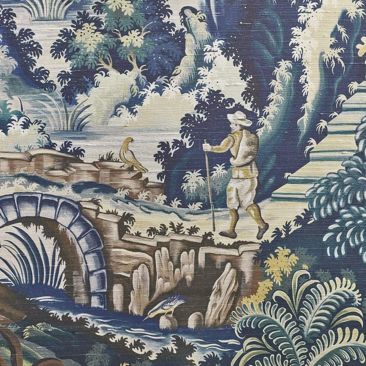 Cole & Son Historic Royal Palaces Grand Masters Verdure Tapestry Wallpaper - Gaudion Furniture