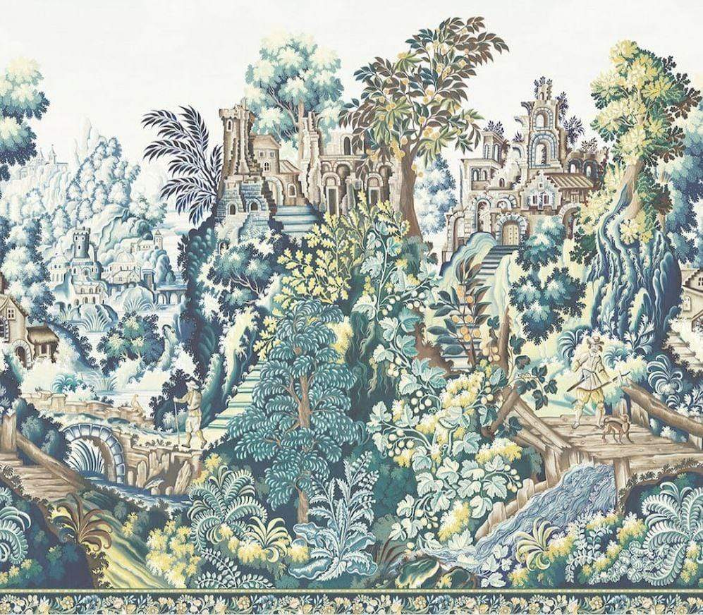 Cole & Son Historic Royal Palaces Grand Masters Verdure Tapestry Wallpaper - Gaudion Furniture