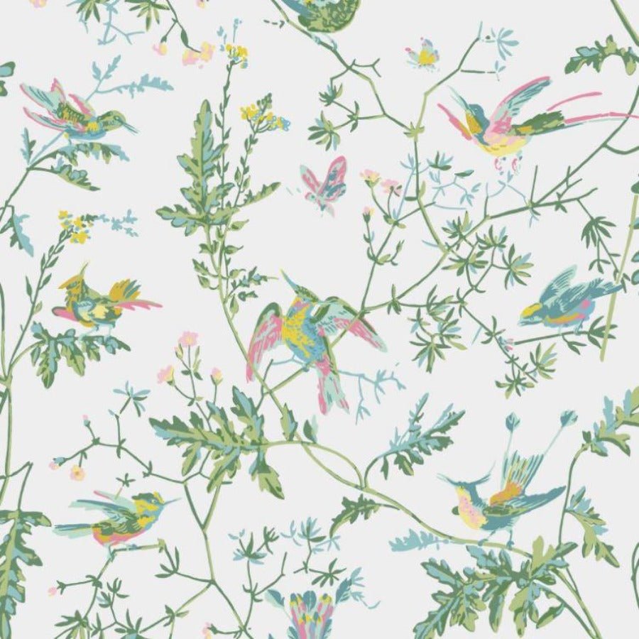 Cole & Son Hummingbirds Wallpaper 9 Colours - Gaudion Furniture
