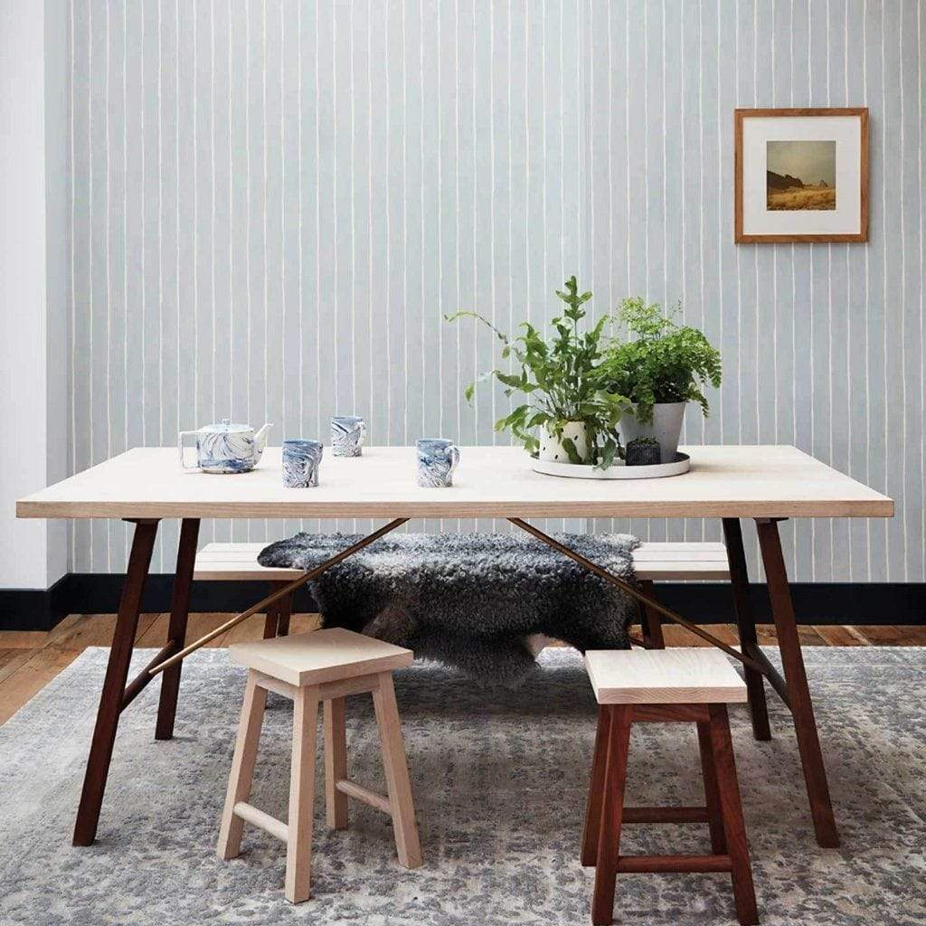 Cole & Son Marquee Stripe Wallpaper 6 Colours - Gaudion Furniture