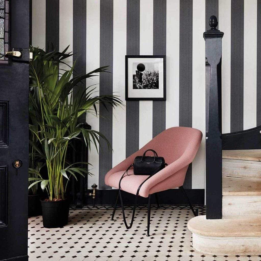 Cole & Son Marquee Stripes Jaspe Stripe Wallpaper 8 Colours - Gaudion Furniture