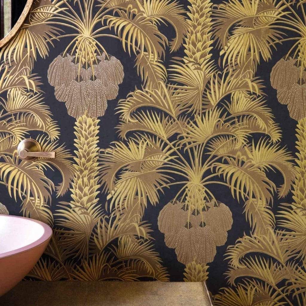 Cole & Son Martyn Lawrence Bullard Hollywood Palm Wallpaper 4 Colours - Gaudion Furniture