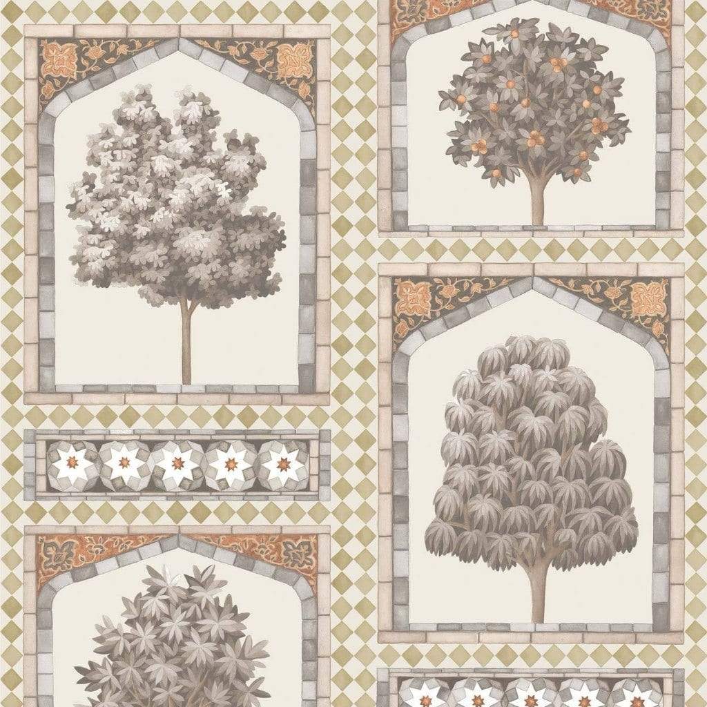 Cole & Son Martyn Lawrence Bullard Sultan's Palace Wallpaper 3 Colours - Gaudion Furniture