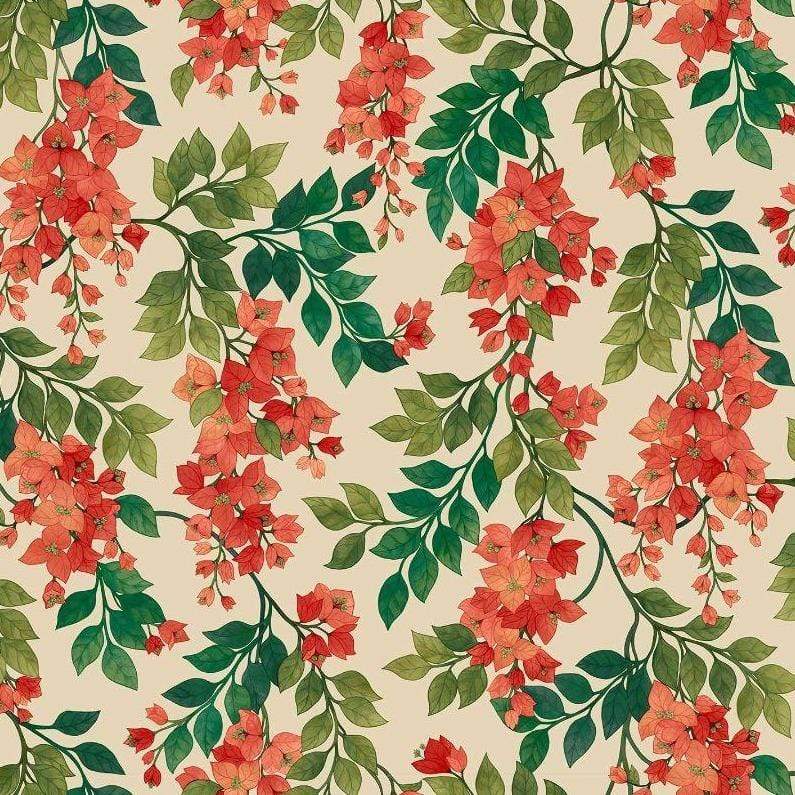 Cole & Son Seville Bouginvillea Wallpaper 4 Colours - Gaudion Furniture