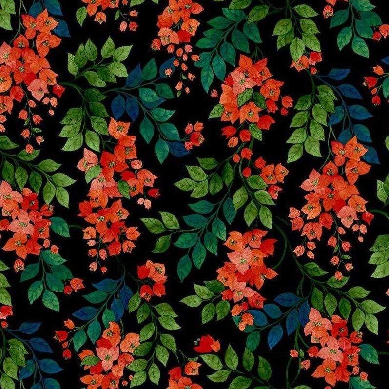 Cole & Son Seville Bouginvillea Wallpaper 4 Colours - Gaudion Furniture