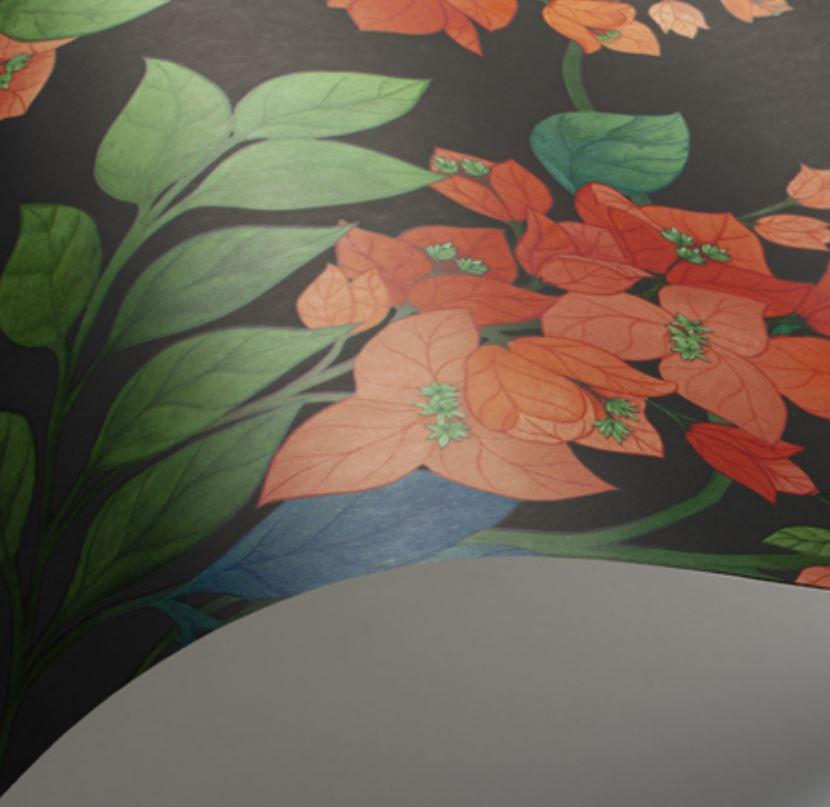 Cole & Son Seville Bouginvillea Wallpaper 4 Colours - Gaudion Furniture
