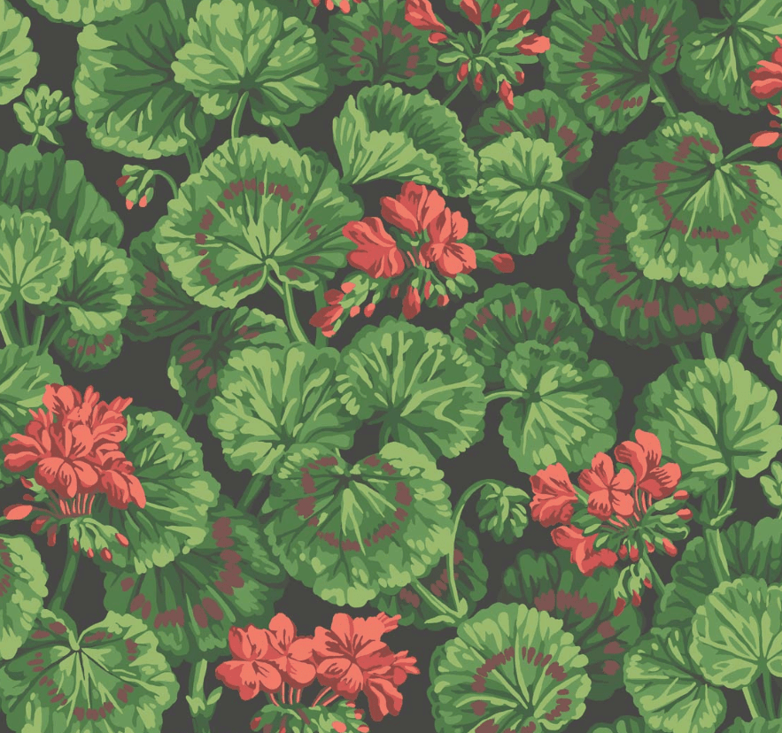 Cole & Son Seville Geranium Wallpaper 4 Colours - Gaudion Furniture