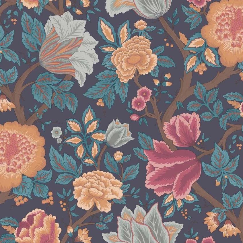 Cole & Son The Pearwood Midsummer Bloom Wallpaper - Gaudion Furniture