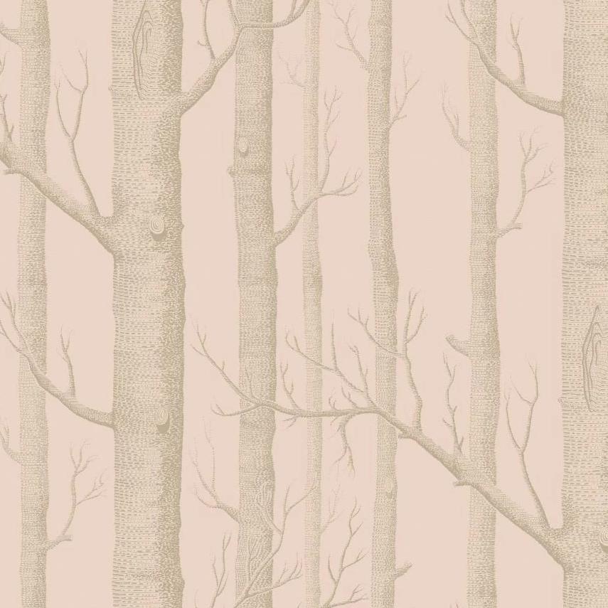 Pink & Gliver 103/5024 Woods Wallpaper Cole & Son Woods Wallpaper New Colours