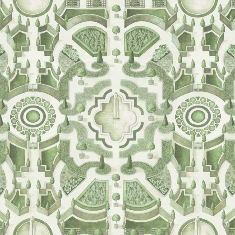 Topiary 115/2005 Wallpaper Cole and Son Botanical Botanica Topiary Wallpaper 3 colours