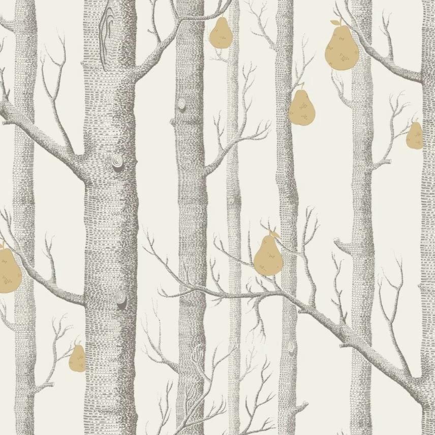 Cole & Son Woods and Pears Wallpaper 6 Colours - Gaudion Furniture
