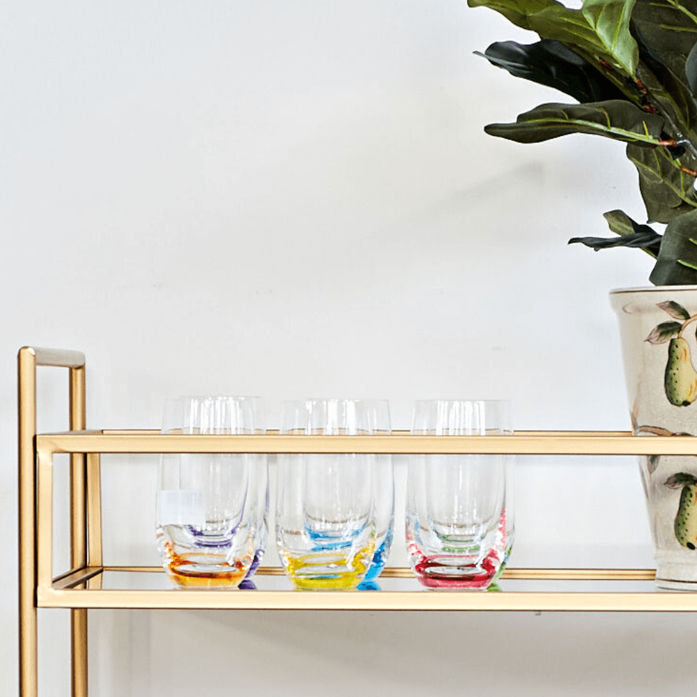 Coloured Glasses Medium or Large - Gaudion Furniture