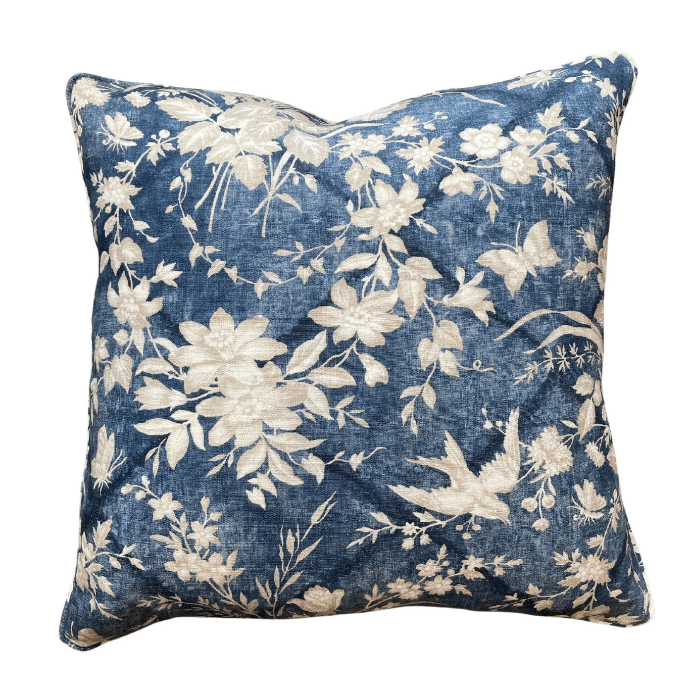 Cushion in Ralph Lauren Eliza Blue - Gaudion Furniture