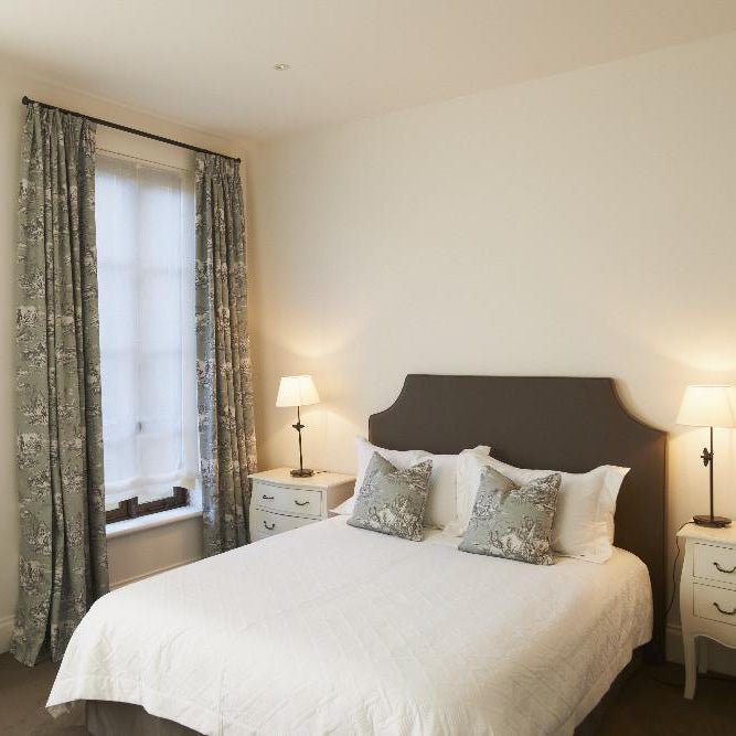 Custom Made Scalloped Upholstered Bedhead - Gaudion Furniture