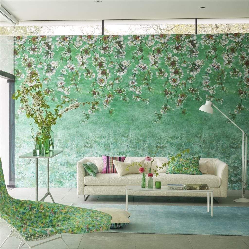 Designers Guild Assam Blossom Wallpaper Panel 3 Colours - Gaudion Furniture