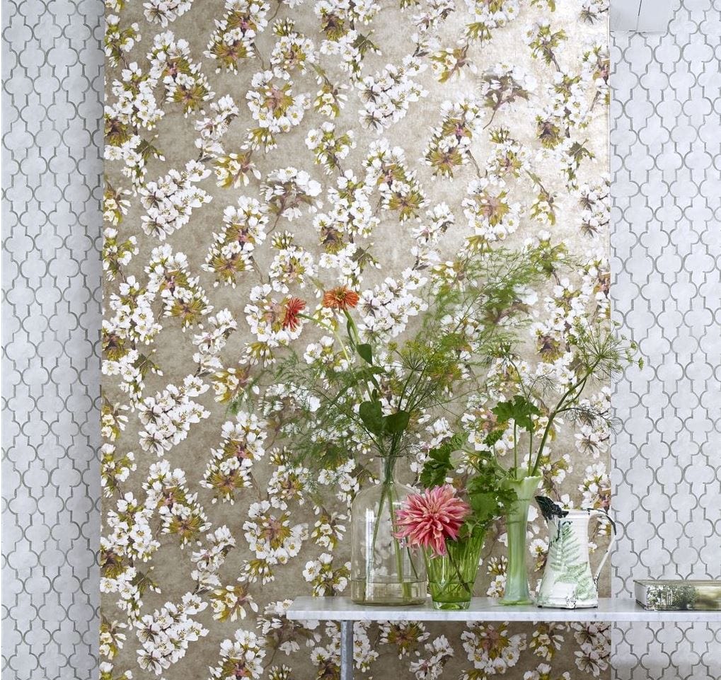Designers Guild Fleur D Assam Wallpaper 5 Colours - Gaudion Furniture